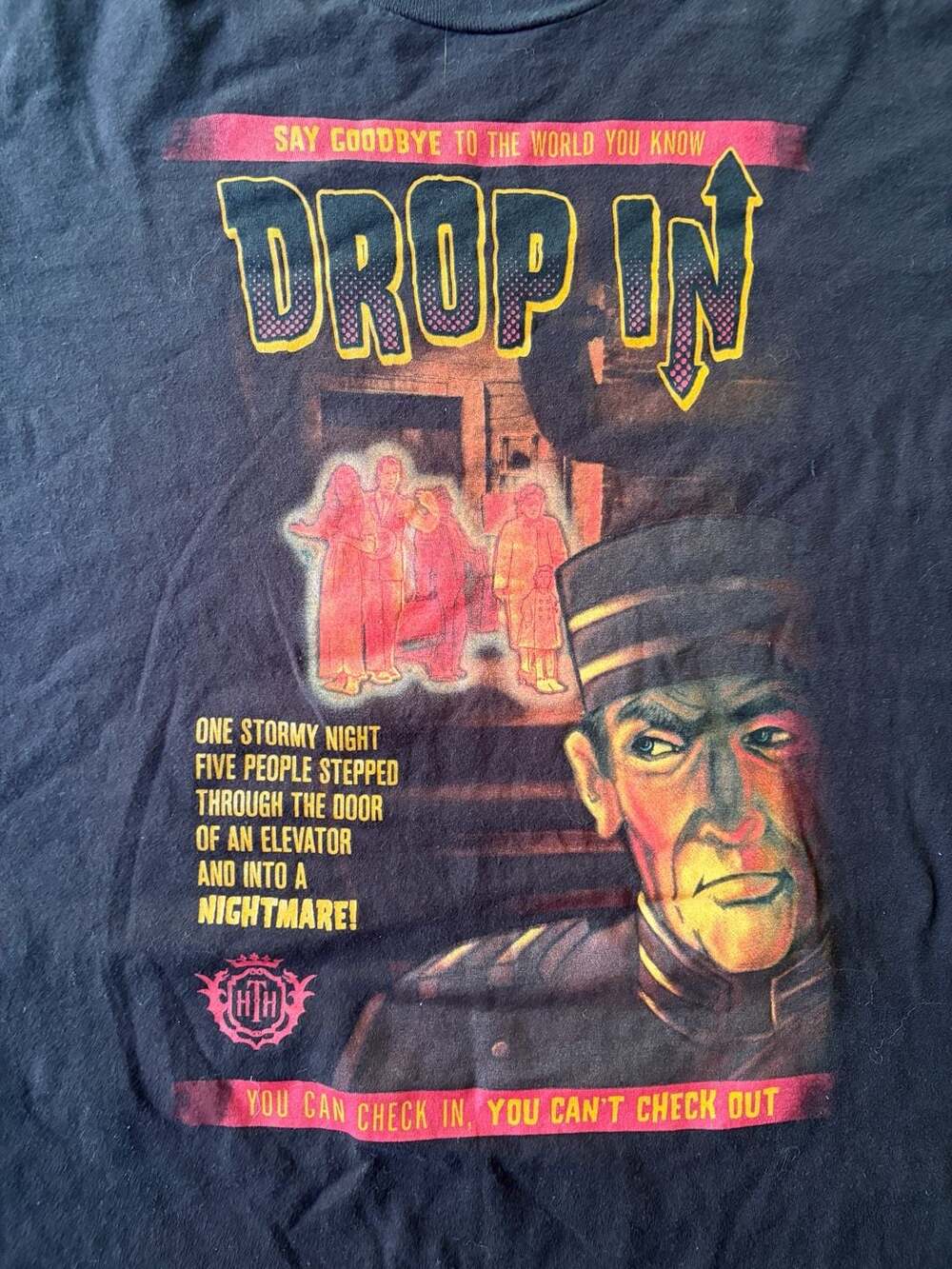 Disney Parks The Twilight Zone Tower of Terror 'Drop In' Graphic T-Shirt